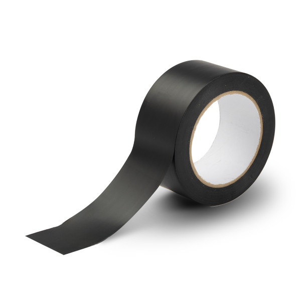 123tinta Cinta autoadhesiva negra para marcar suelos 50 mm x 33 m 302641 - 1