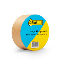 123tinta Cinta de embalaje de papel marrón 50mm x 50m (1 rollo) 57180-00000-03C 57180-00000-04C 302008