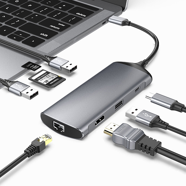 123tinta Conector multipuerto USB-C 3.1 DS-P04S AMA00509 - 4