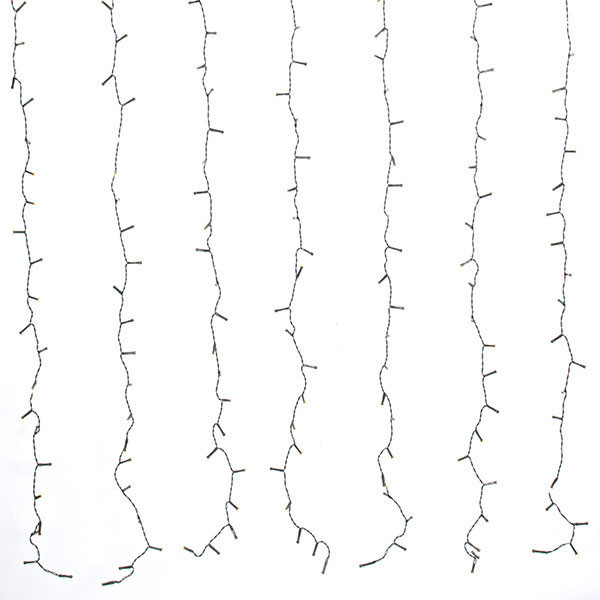 123tinta Cortina de luz 200x100 | Blanco extra cálido y blanco cálido | 220 luces  LDR07011 - 4