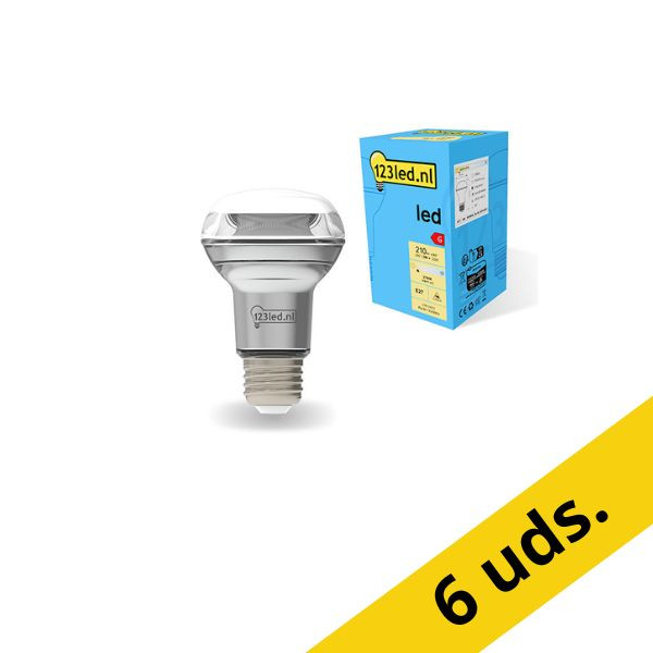 123tinta E27 bombilla LED Reflectora 3W (33W) | Pack 6 uds LDR01847 - 1