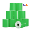 123tinta Etiquetas de envío FedEx verdes 102 x 152 mm | Pack 10 uds 653270 - 1
