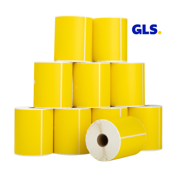 123tinta Etiquetas de envío GLS amarillas 102 x 152 mm | Pack 10 uds 653209 - 1