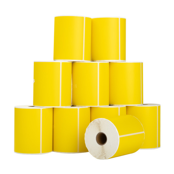 123tinta Etiquetas de envío GLS amarillas 102 x 152 mm | Pack 10 uds 653209 - 3