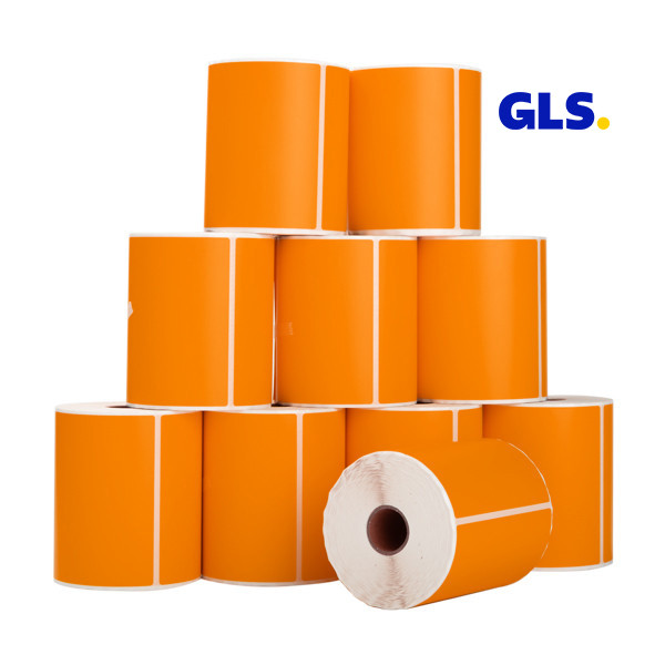 123tinta Etiquetas de envío GLS color naranja 102 x 152 mm (10 unidades) 653208 - 1