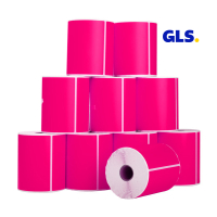 123tinta Etiquetas de envío GLS color rosa 102 x 152 mm | Pack 10 uds 653213