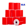 123tinta Etiquetas de envío GLS rojas 102 x 152 mm | Pack 10 uds 653207 - 1