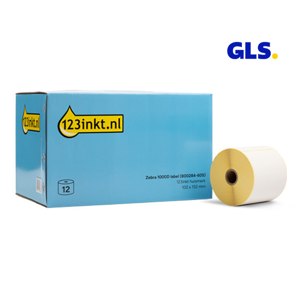 123tinta Etiquetas de envío Honeywell GLS (800284-605) 102 x 152 mm (12 rollos) 653257 - 1