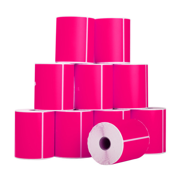 123tinta Etiquetas de envío UPS color rosa 102 x 152 mm | Pack 10 uds 653153 - 3
