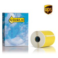 123tinta Etiquetas de envío UPS extra grandes Dymo S0904980 amarillas 653157