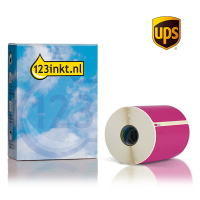 123tinta Etiquetas de envío UPS extragrandes Dymo S0904980 color rosa 653158
