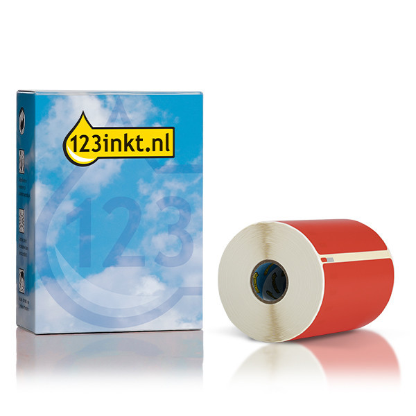 123tinta Etiquetas de envío UPS extragrandes Dymo S0904980 rojas 653161 - 3