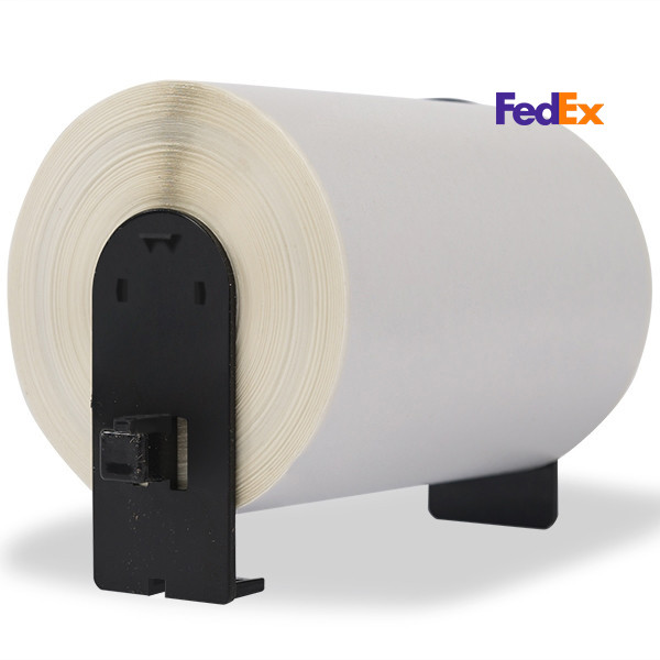 123tinta Etiquetas de envío grandes FedEx de Brother DK-11247 653287 - 1