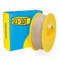 123tinta Filamento PETG Beige Mate 1,75 mm 1 kg DHM00250