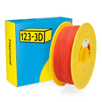 123tinta Filamento PETG Rojo Mate 1,75 mm 1 kg DHM00246