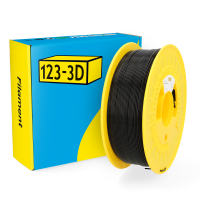 123tinta Filamento PLA Alta Velocidad Negro 1,75 mm 1 kg DHM00037