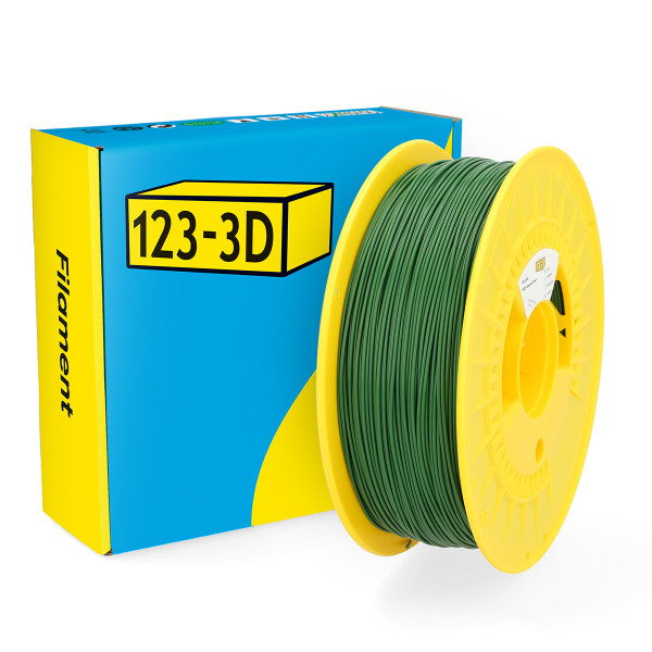 123tinta Filamento PLA Alta Velocidad Verde 1,75 mm 1 kg DHM00040 - 1