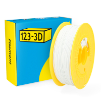 123tinta Filamento PLA Blanco 1,75 mm 1 kg DHM00002