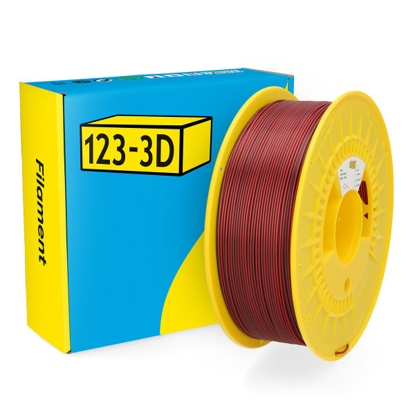 123tinta Filamento PLA Camaleón Negro-Rojo 1,75 mm 1 kg DHM00262 123tinta Filamento PLA Camaleón Negro-Rojo 1,75 mm 1 kg DHM00262 - 1