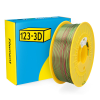 123tinta Filamento PLA Camaleón Rosa-Amarillo-Verde 1,75 mm 1 kg DHM00260