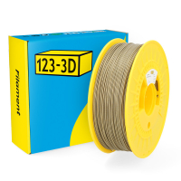 123tinta Filamento PLA Glitter Dorado Champán 1,75 mm 1 kg DHM00059 123tinta Filamento PLA Glitter Dorado Champán 1,75 mm 1 kg DHM00059