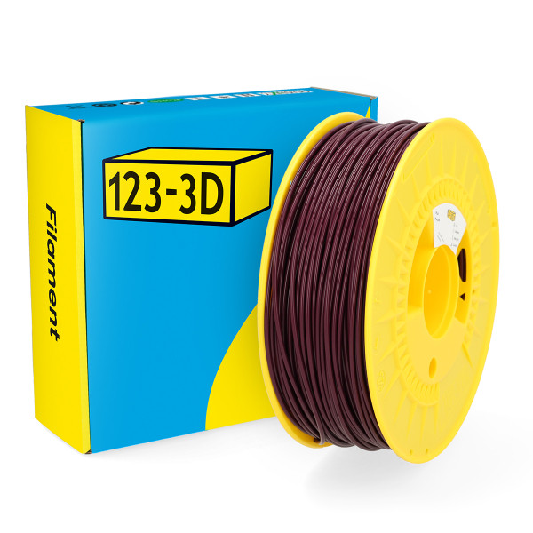 123tinta Filamento PLA Morado 2,85 mm 1 kg DHM00034 - 1