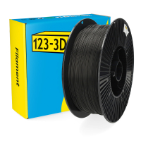 123tinta Filamento PLA Negro 1,75 mm 3 kg DHM00180