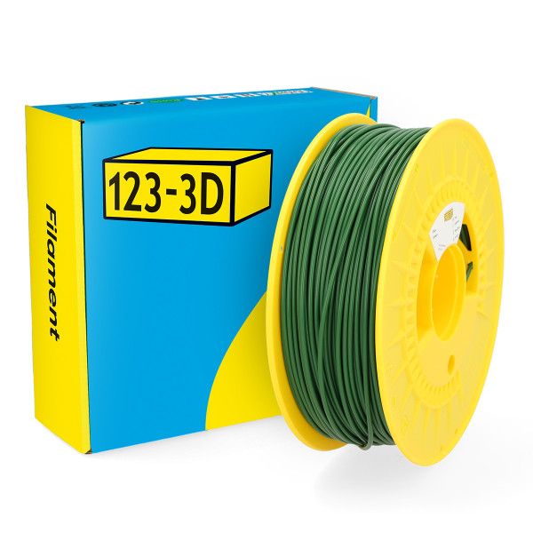 123tinta Filamento PLA Verde 2,85 mm 1 kg DHM00036 - 1