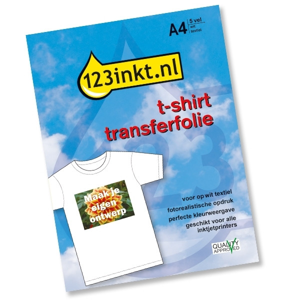 123tinta Film transfer camiseta blanca (5 hojas) 4004C002C C13S041154C 060800 - 1
