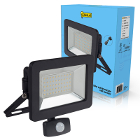 123tinta Foco Proyector LED con sensor luz blanca neutra (50W) 0310716L123 LDR01992