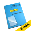 123tinta Fundas plastificadoras de documentos A6 brillante 2 x 125 micras | Pack 3 x 100 uds 301135 - 1