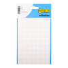 123tinta Gomets adhesivos de marcaje redondo 13 mm blanco – 280 unidades 301479 - 1