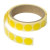 123tinta Gomets adhesivos de marcaje redondo 18 mm amarillo – 500 unidades 300182 - 1