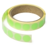 123tinta Gomets adhesivos de marcaje redondo 18 mm verde fluorescente – 500 unidades 300185 - 1