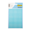 123tinta Gomets adhesivos de marcaje redondo 8 mm azul – 450 unidades 301471 - 1