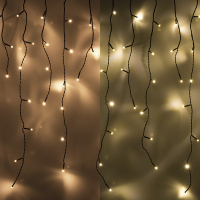 123tinta Iluminación de carámbano 8,5 metros | Blanco extra cálido y cálido | 180 leds  LDR07008