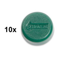 123tinta Imanes 15 mm verdes (10 unidades) 6161555C 301256
