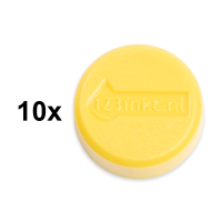 123tinta Imanes 20 mm amarillos (10 piezas) 6162013C 301262