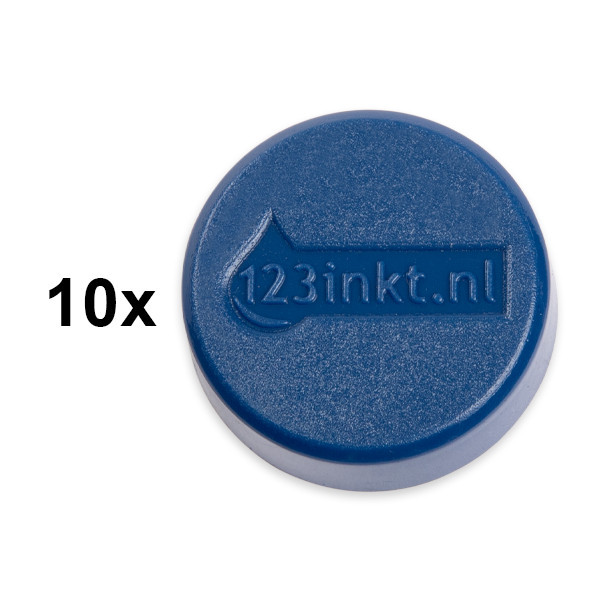 123tinta Imanes 30 mm azul (10 piezas) 6163235C 301267 - 1