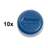 123tinta Imanes de 15 mm, color azul (10 unidades)