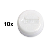 123tinta Imanes de 15 mm color blanco (10 unidades) 6161502C 301257