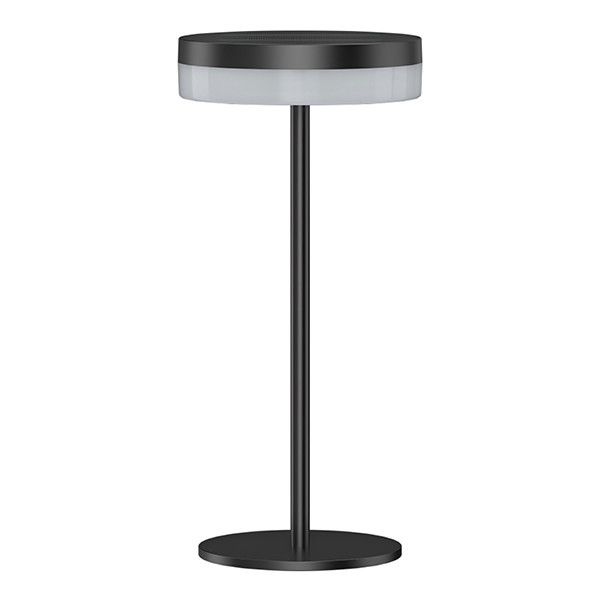 123tinta Lámpara de mesa solar Messina 1800-2700-3000K Regulable IP44 Negra LDR08727 - 1