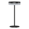 123tinta Lámpara de mesa solar Messina 1800-2700-3000K Regulable IP44 Negra LDR08727 - 1