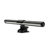 123tinta Lámpara de monitor para portátil con abrazadera negra (31 cm) 390032