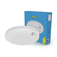 123tinta Lámpara de techo con sensor Ø 25 cm 3000-4000-6000K 1440 lúmenes IP54 8W LDR02252