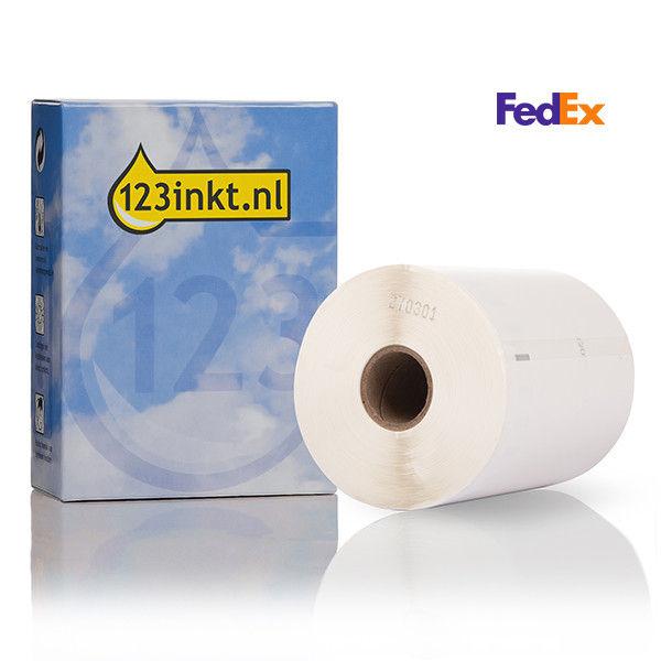 123tinta LW650XL PRO etiquetas de envío  extragrandes y resistentes para FedEx (104 x 159 mm) 653263 - 1