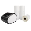 123tinta LW650XL PRO impresora de etiquetas | Pack impresora + 5 rollos de etiquetas de envío extragrandes