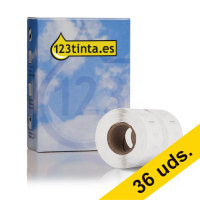 123tinta LW650 etiquetas de dirección | Pack 3 x 12 uds 650761