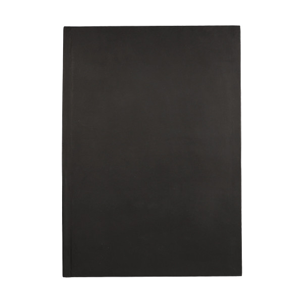 123tinta Libro encuadernado A4 rayado 80 hojas negro 301408 - 1