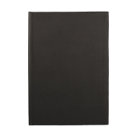 123tinta Libro encuadernado A5 rayado 80 hojas negro 301412